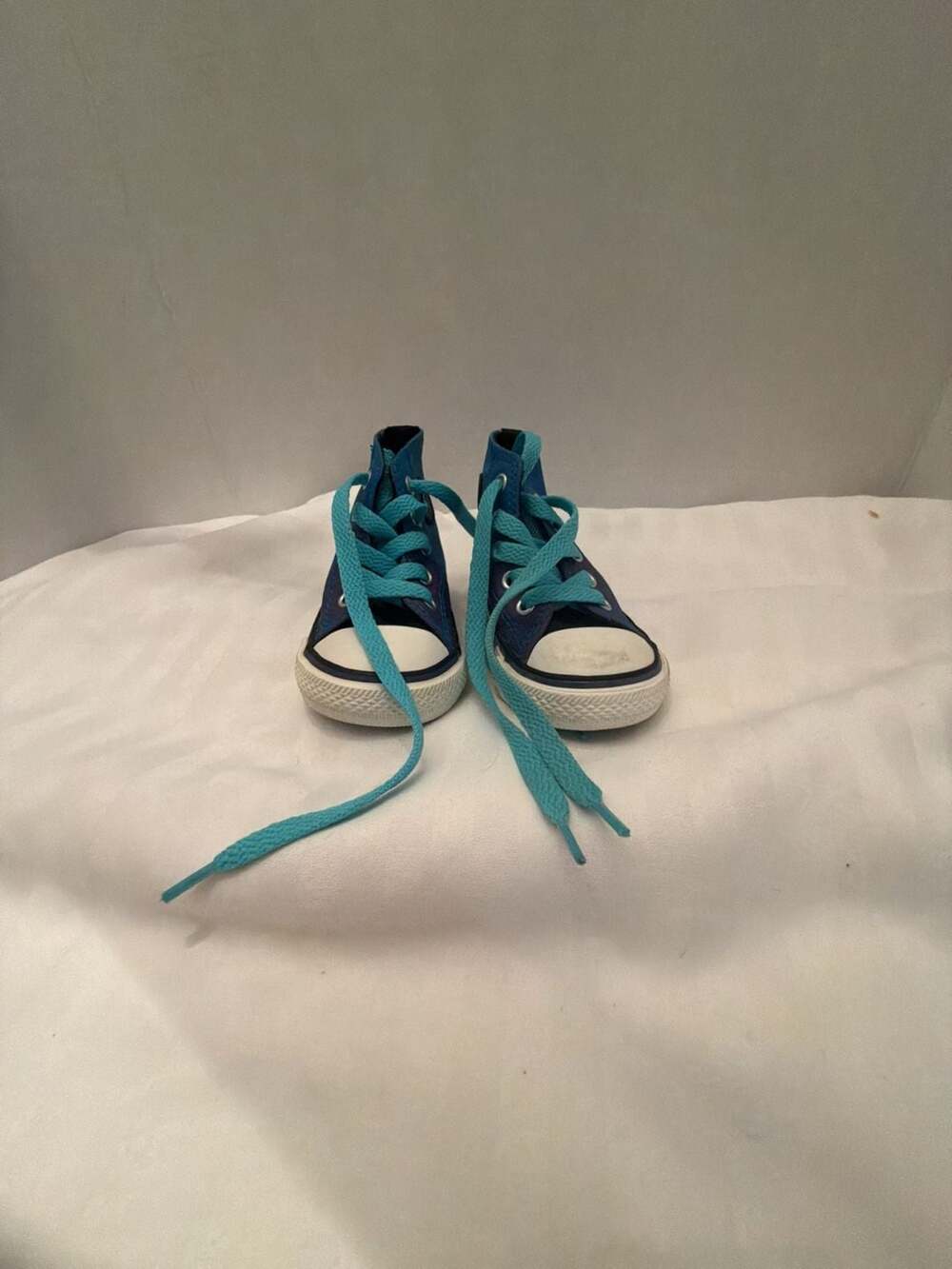 Converse All Star High Top Toddler Shoes Blue Robin's Egg Blue Size 4